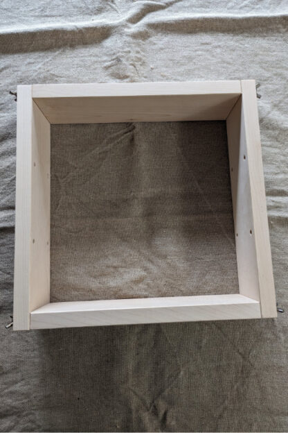 Holzbackrahmen aus Ahornholz Grösse XL-1587