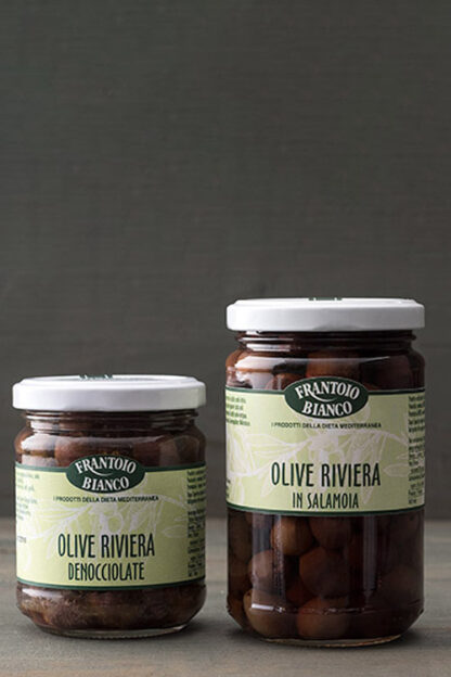 Olive Taggiasche in Salamoia (190g, mit Kernen, in Lake)-1627